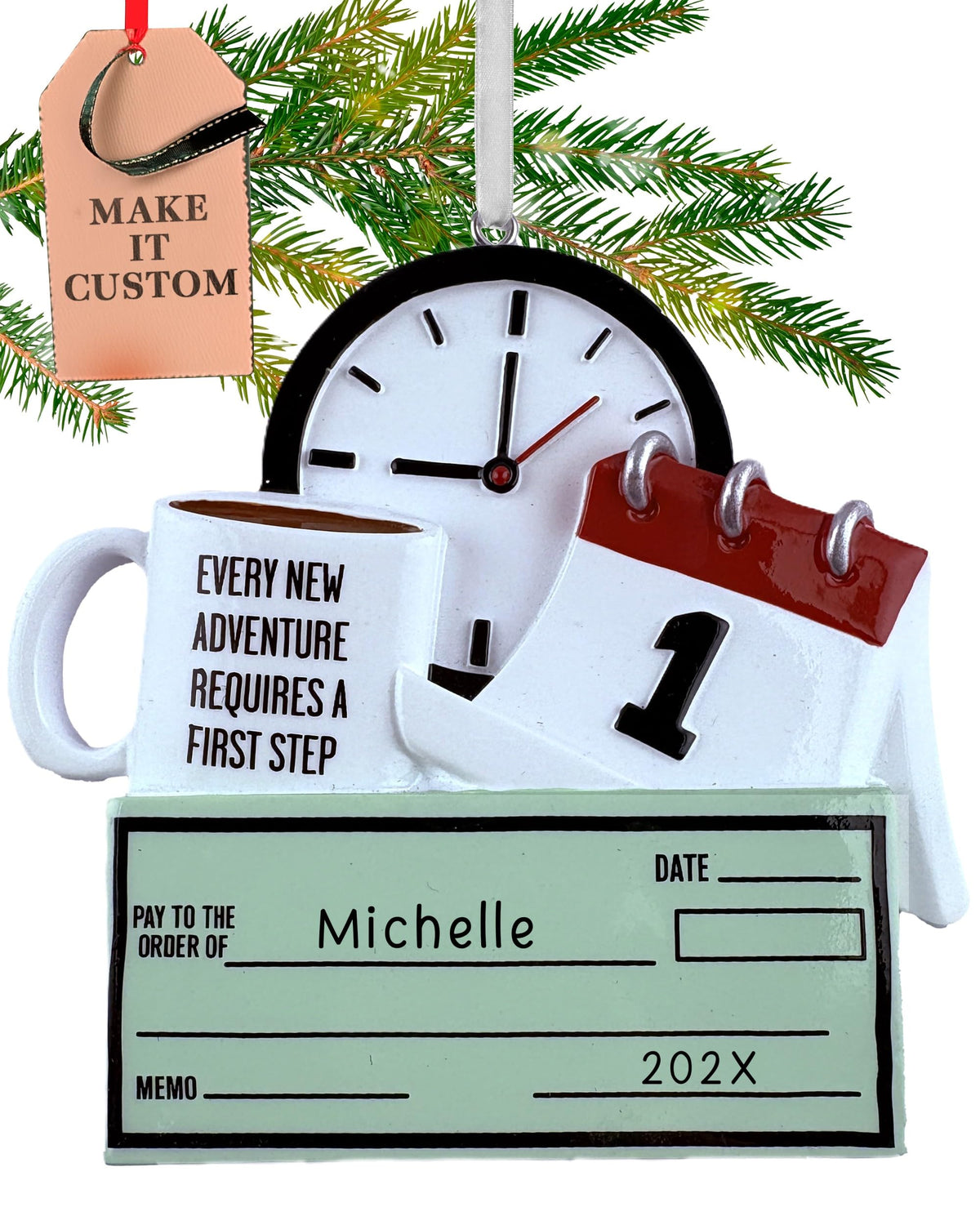 New Job Ornament 2026 Z98880