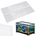 Clear 16 x 8 Inch Aquarium Lids Canopy Set U60506