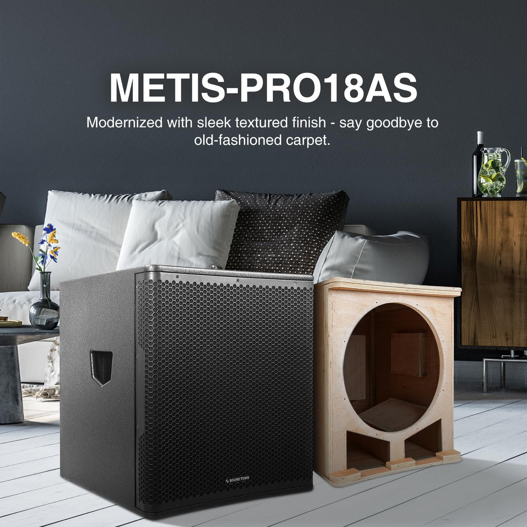 18" 2400W Powered Subwoofer V281128