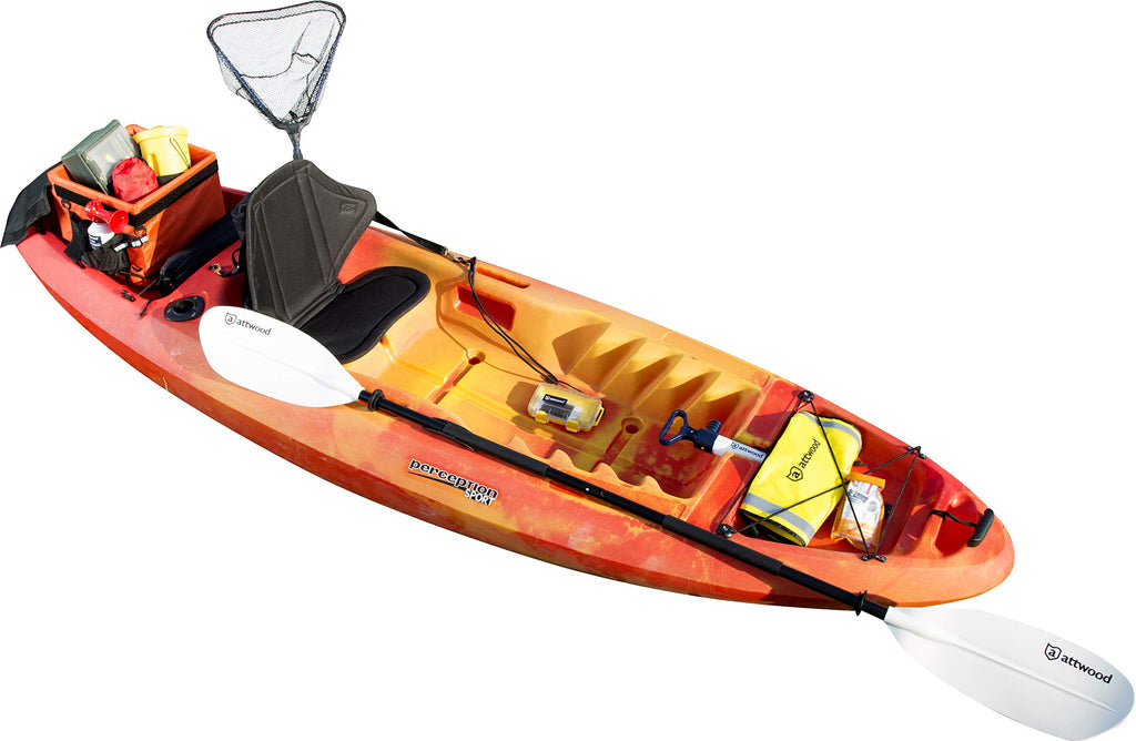 Kayak Paddle, 2-Piece, Aluminum, 7 Feet R659893