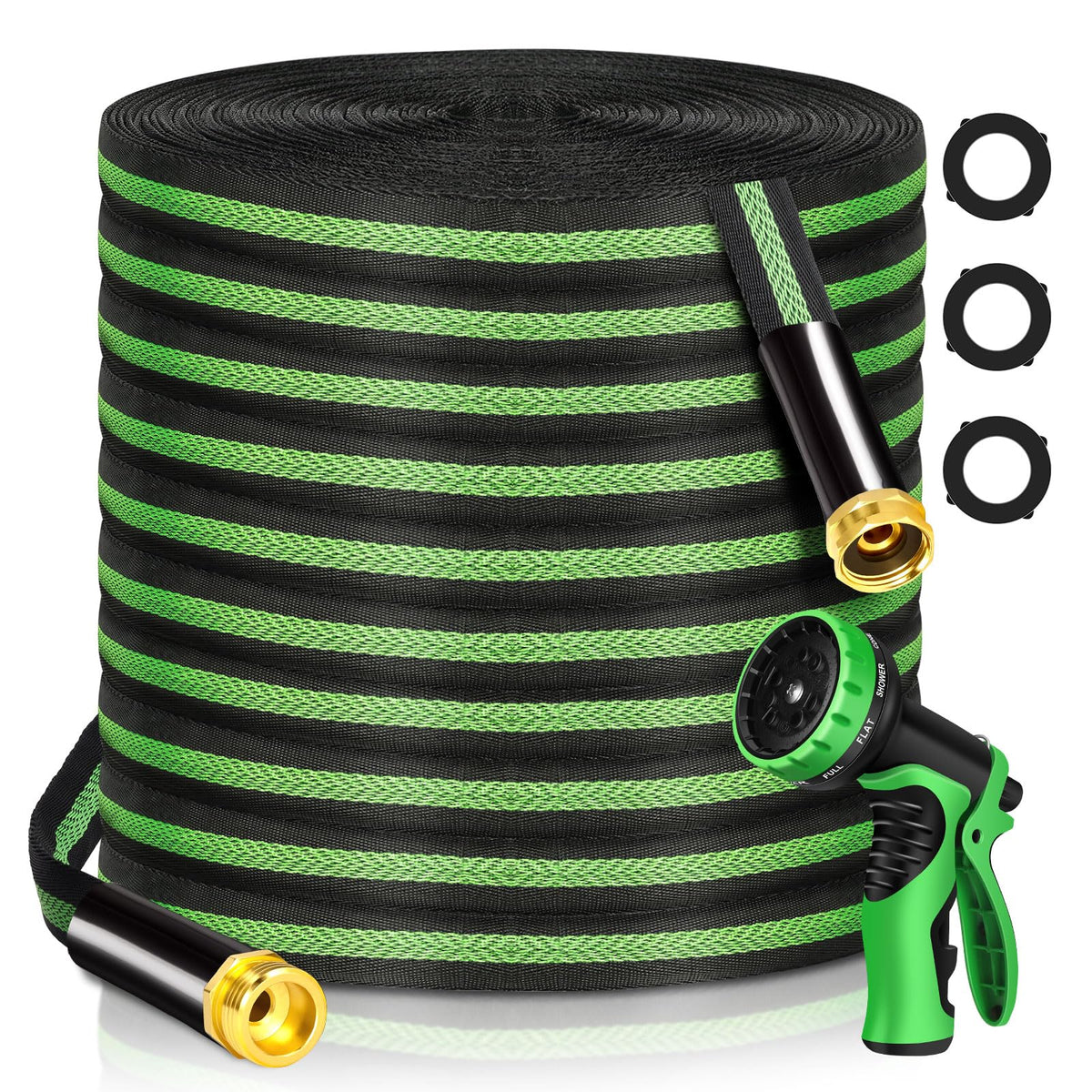 100 ft Flexible Non-Expanding Kink Free Garden Hose C1816
