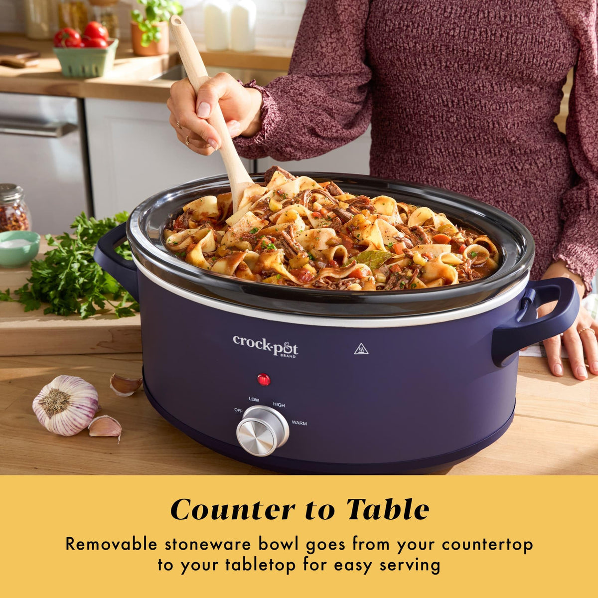 10QT Manual Slow Cooker O3715