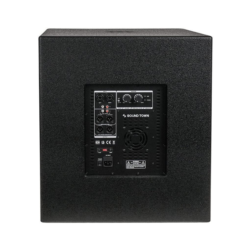 18" 2400W Powered Subwoofer V281128