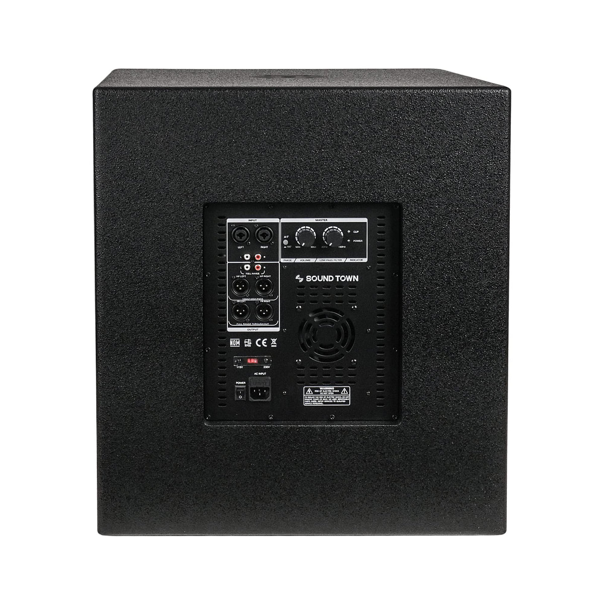 18" 2400W Powered Subwoofer V281128