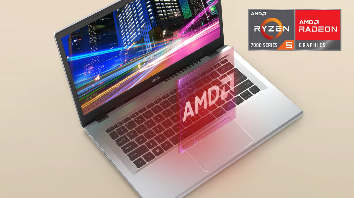 15.6" Full HD IPS Touch Laptop, AMD Ryzen 5, 16GB, 512GB SSD U593110