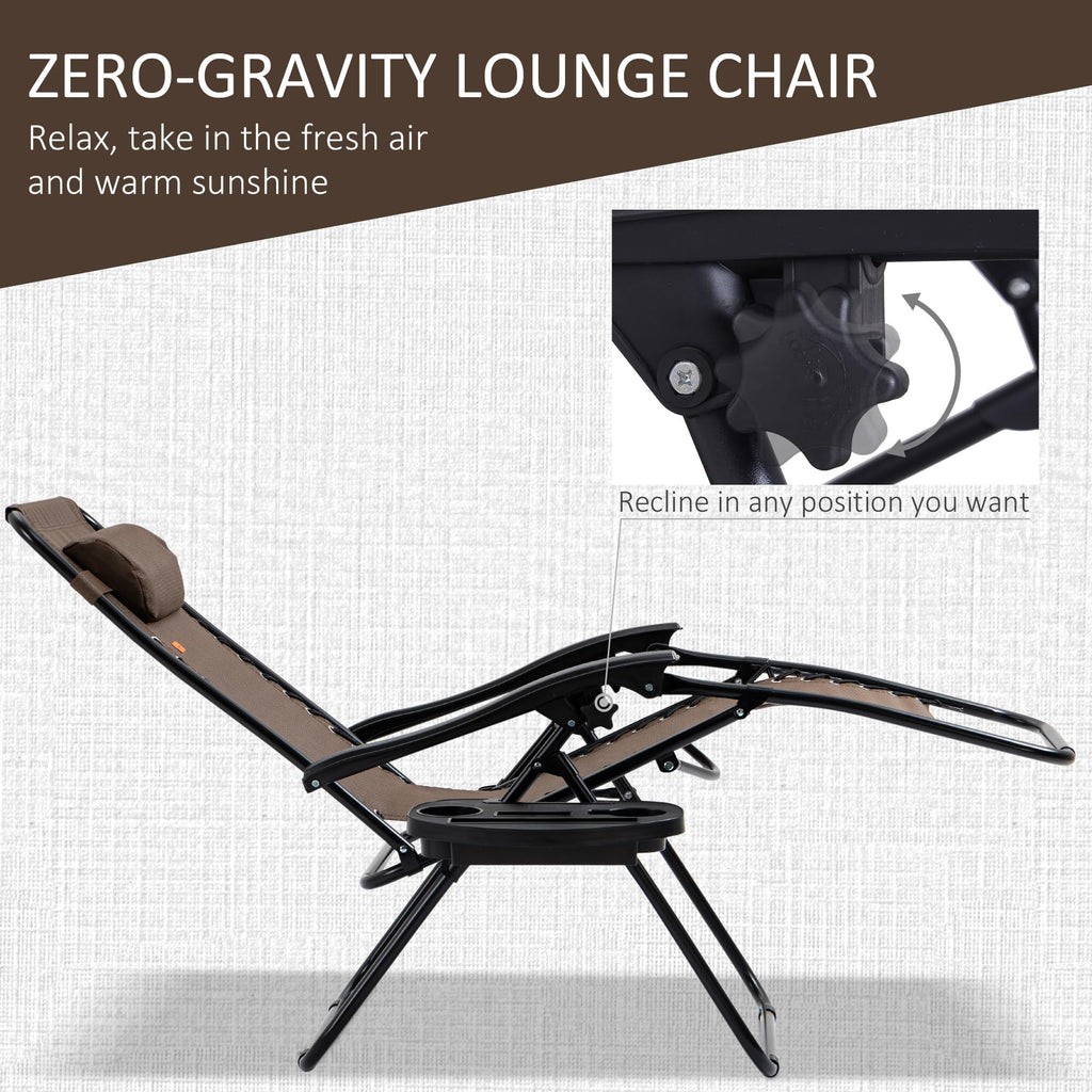 Zero Gravity Chair Set with Side Table I839