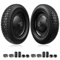 4.80/4.00-8 Flat Free Wheelbarrow Tire and Wheel Q72749