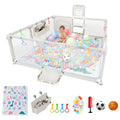 Baby Playpen with Mat 73"x71" W3433