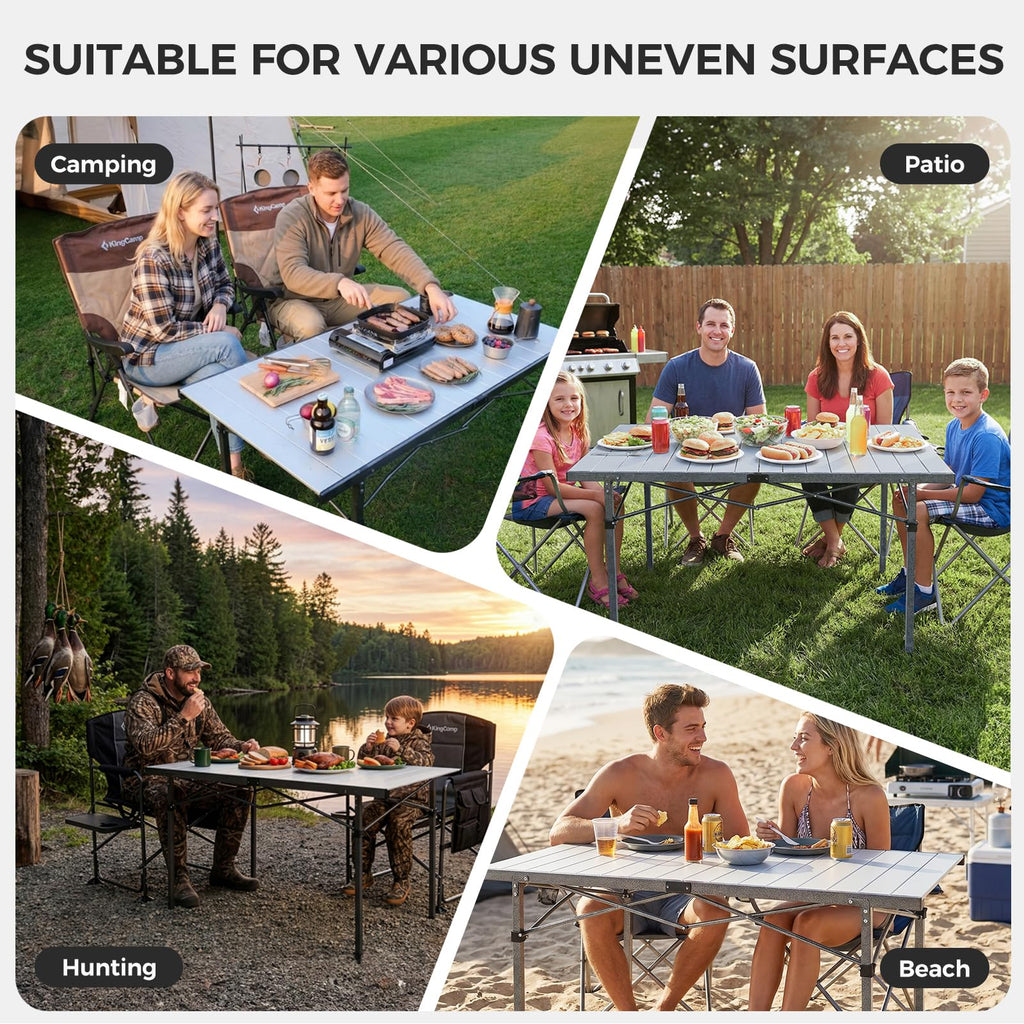53.5" Heavy Duty Folding Camping Table X9860