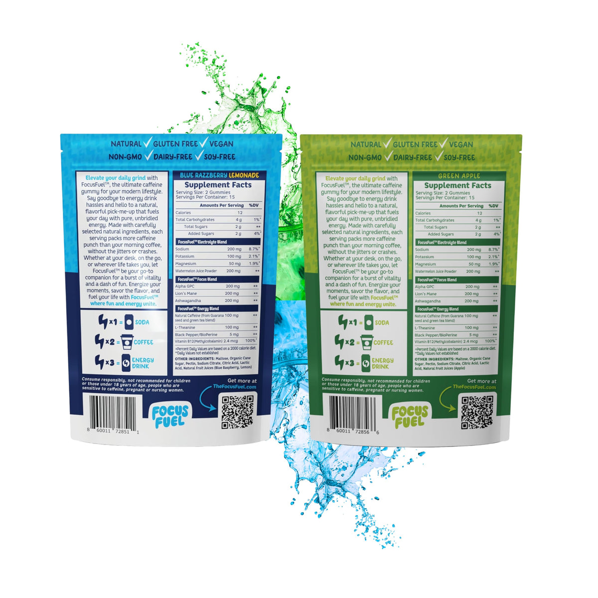Energy Chews Variety Pack 2-Pack 30 Servings U6701