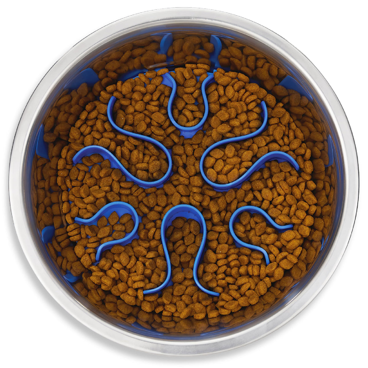 Stainless Steel Slow Feed Dog Bowl O940932