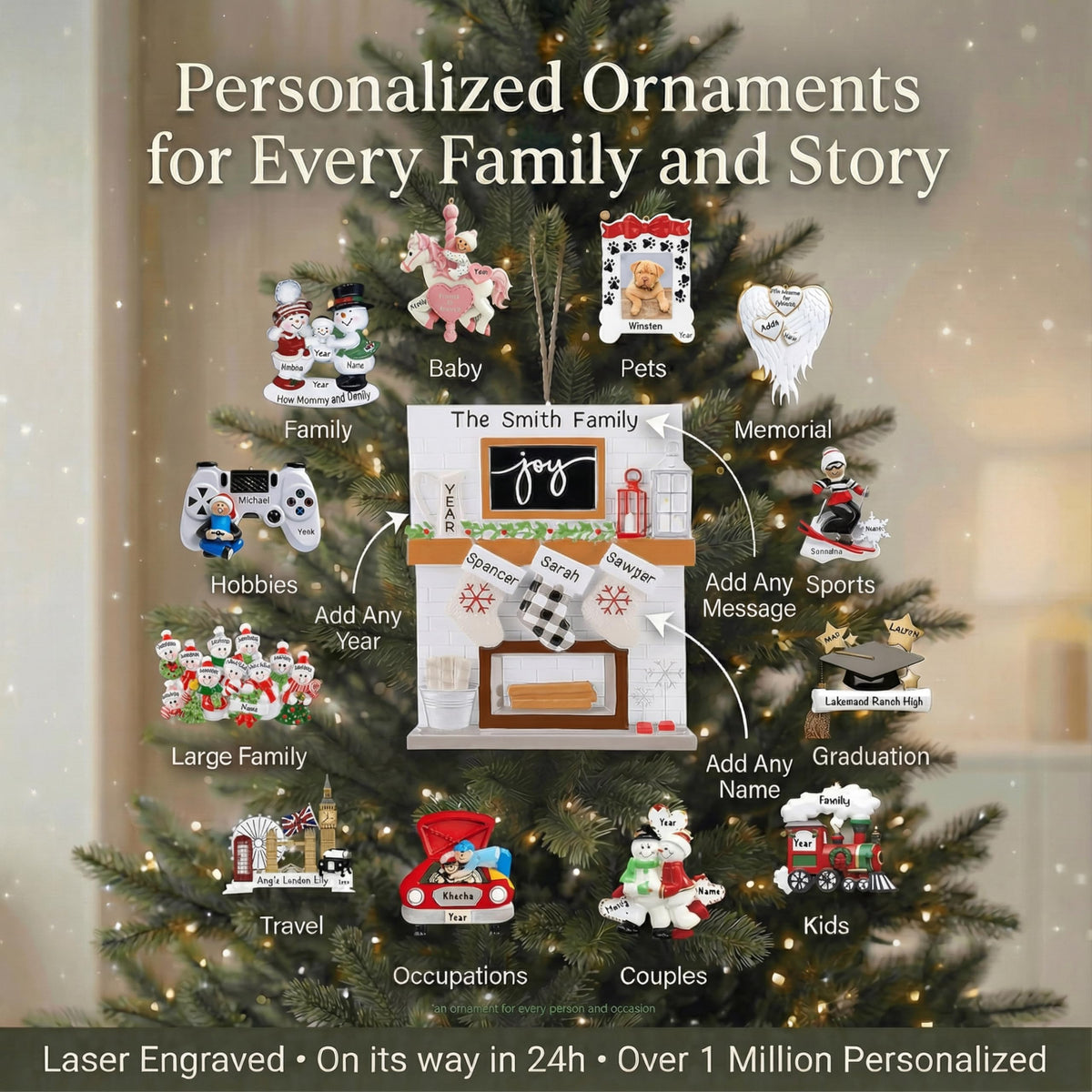New Job Ornament 2026 Z98880