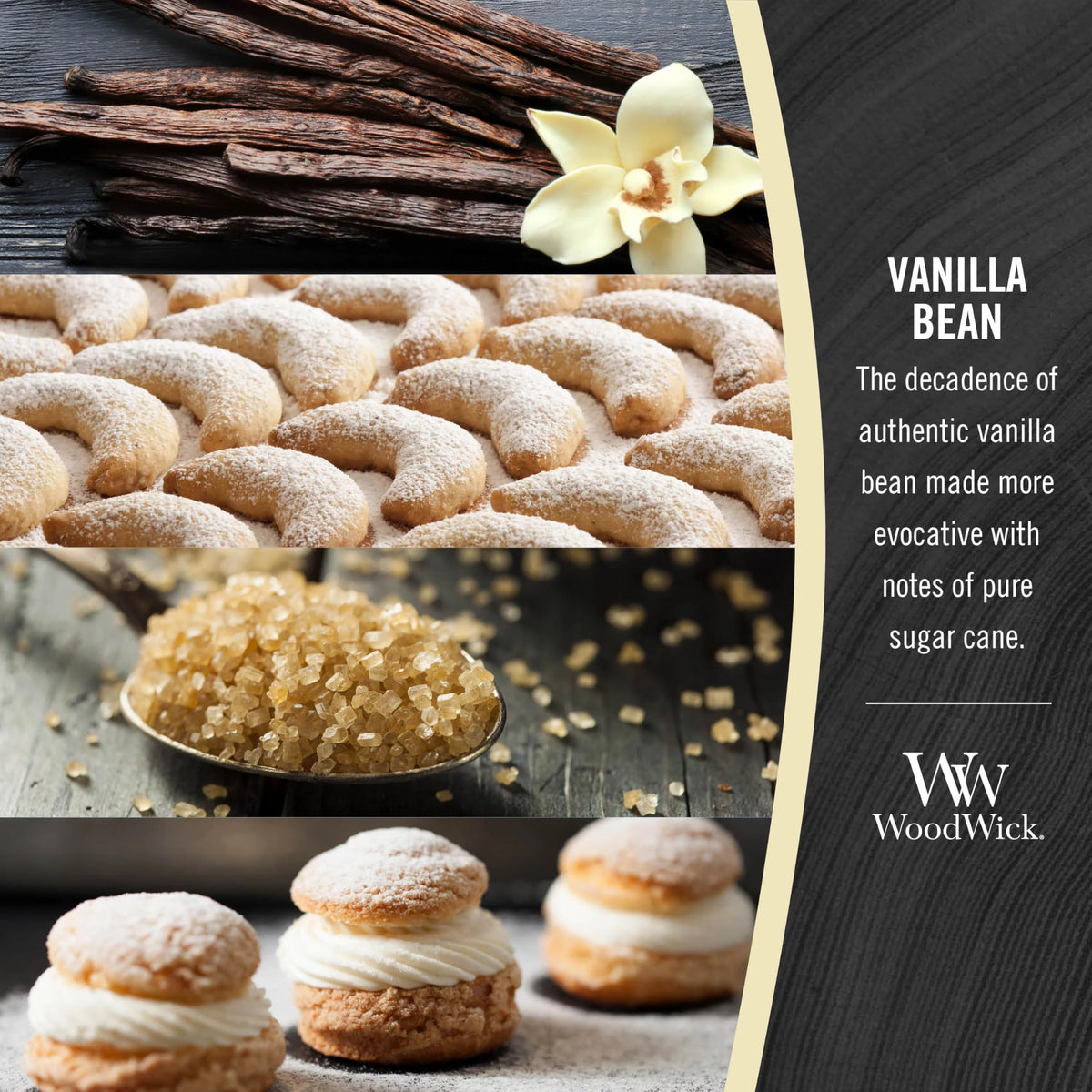 Vanilla Bean Scented Candle 9.7oz R27624