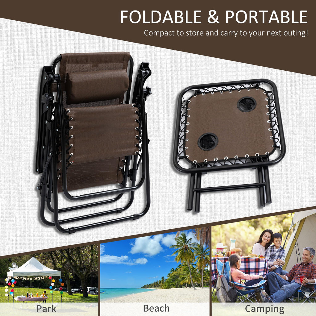 Zero Gravity Chair Set with Side Table I839